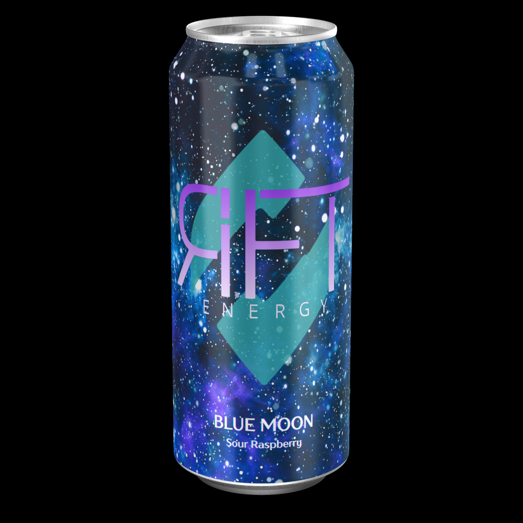 Blue Moon – Blue Raspberry Energy Drink | Rift Energy – RIFT Energy